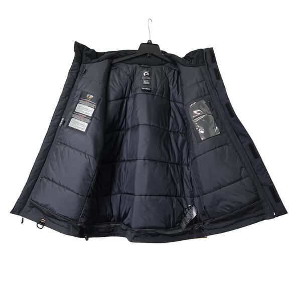 Ski-Doo Mens Vasa Snowmobile Jacket Khaki Brown - XL - Picture 4 of 16